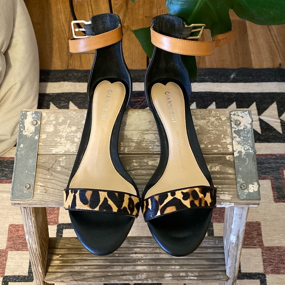 Dyed calf hair Gianni Biini